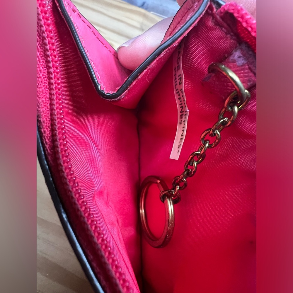 Coach Pink Wristlet ID/Card Holder - Picture 5 of 5